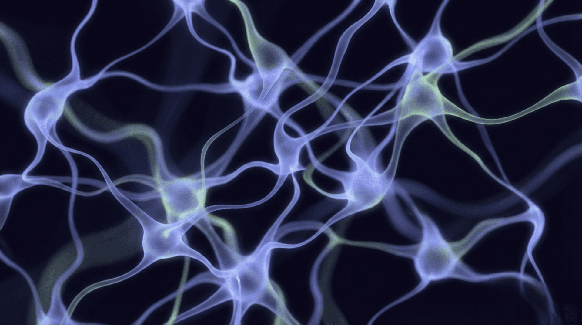 Abstract visualization of flowing digital connections resembling a neural network